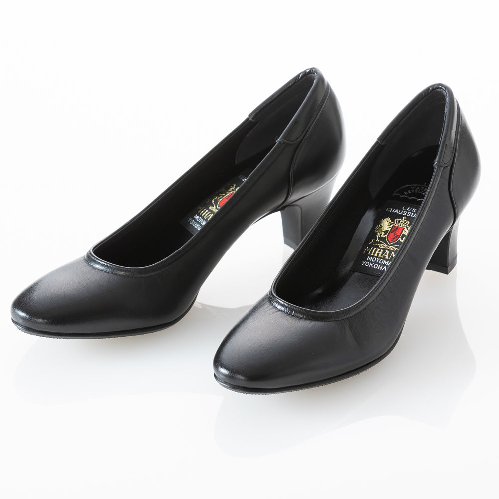 【美品】MIHAMA ミハマ　パンプス　　フォーマル　ブラック　23cm MIHAMA/ミハマのおすすめブラックパンプス👠の ご紹介❗ | 婦人