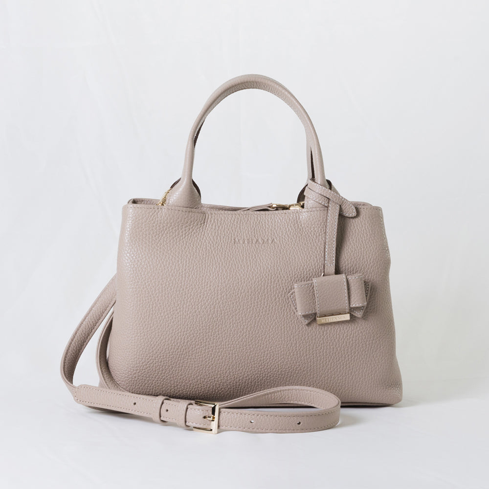 MIHAMA ベージュ ハンドバッグ　未使用 MIHAMA / ミハマ ハンドバッグ : タカシマヤファッション